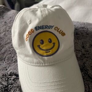 White Good Energy Club Cap